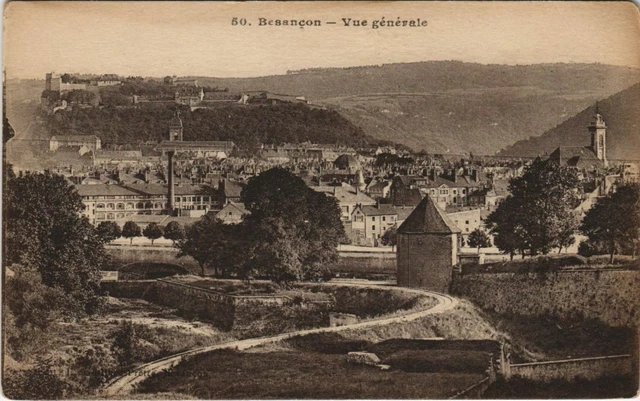 CPA Besancon vue generale FRANCE (1098395)