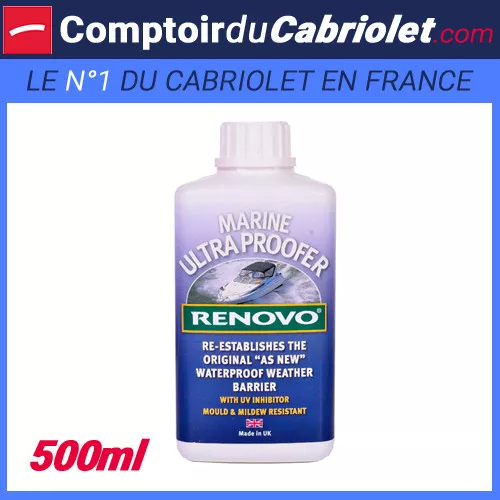 Imperméabilisant pour toile canvas Renovo® Marine - bidon de 500 ml