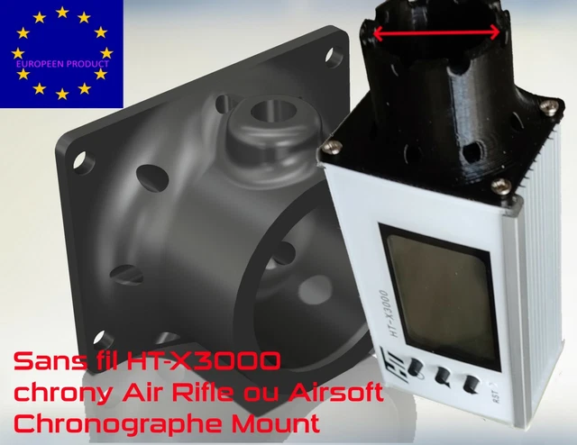 HT-X3005 Geschwindigkeitsmesser LCD - Digitaler Chronograph Für Objektgeschwindigkeit