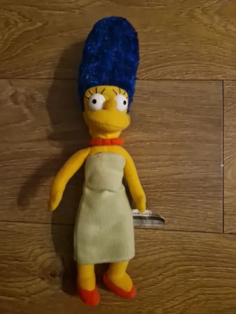 Marge Simpson Plush Large Tagged Soft Toy 2005 The Simpsons Matt Groening