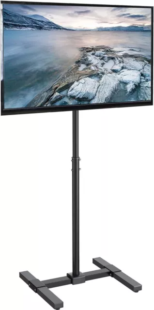 VIVO TV Floor Stand for 13 to 50 inch Flat Panel LED LCD Plasma Screens, Portabl