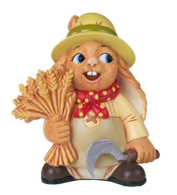 PenDelfin Rabbit Collectors Figurine - Giles the Farmer