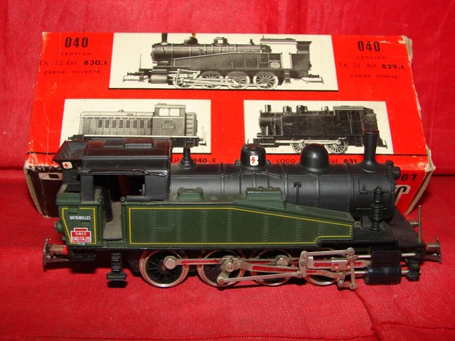 Boîte Vide Jouef HJ2246 - Locomotive Vapeur 030 TU 18 échelle HO, Occasion En état Neuf, Collection Train