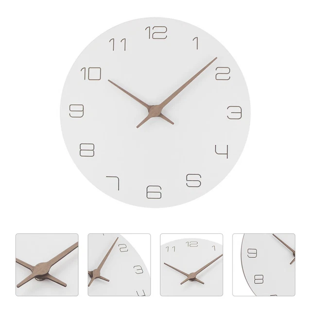 Décor Boisé Horloge Murale Décor Antique Décoration D'intérieur Horloge En Bois