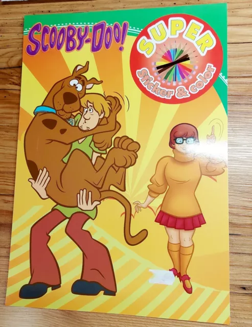 Scooby - Doo! Colorama Malbuch inkl. Sticker Ausmalbuch Kinder DIN-A4 Format