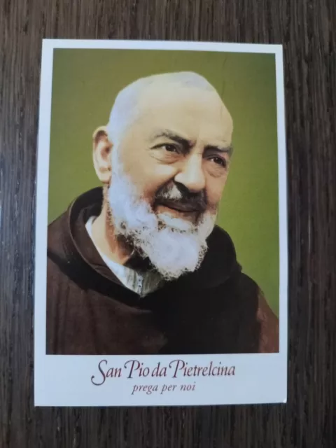 San Pio da Pietrelcina, Holy Card