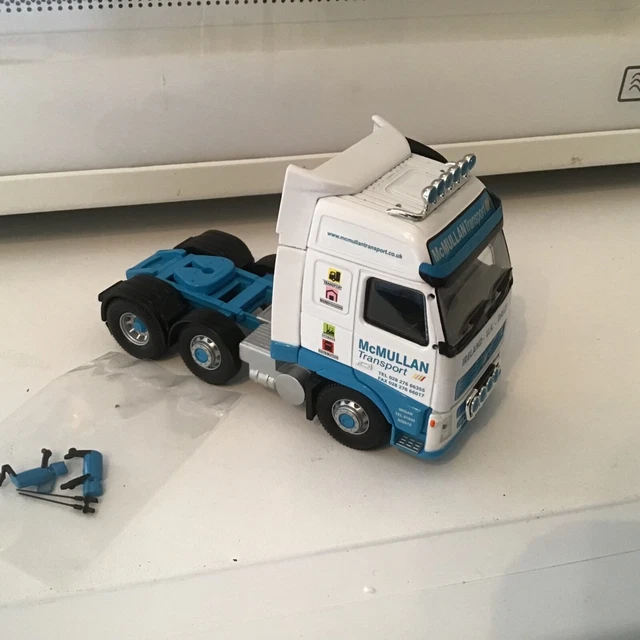 HEAVY HAULAGE CORGI VOLVO FH 6x2 TRACTOR UNIT 1:50 SCALE.McMULLAN ...
