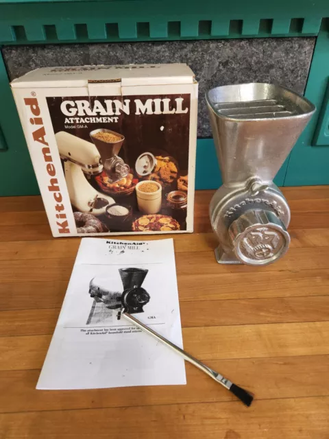 Vintage KitchenAid Hobart Grain Mill Coffee Grinder Attachment
