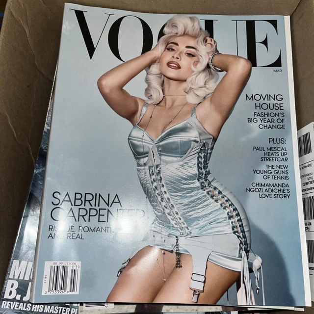 SABRINA CARPENTER - VOGUE MAGAZINE MARCH 2025 Chanel $1.38