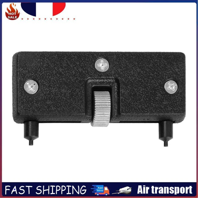 75x40mm Watch Lid Opener Repair Watchmaker Tools for Watchmaker (Black)