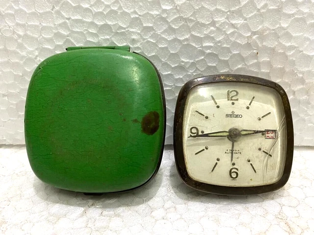 Réveil de voyage pliable vintage Estyma 2 bijoux fabriqué en Allemagne