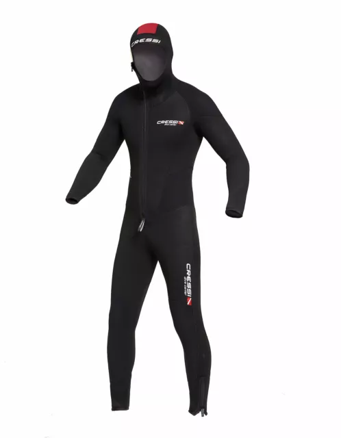 CRESSI Traje de buceo neopreno monopieza con capucha para hombre ENDURANCE 5 MM