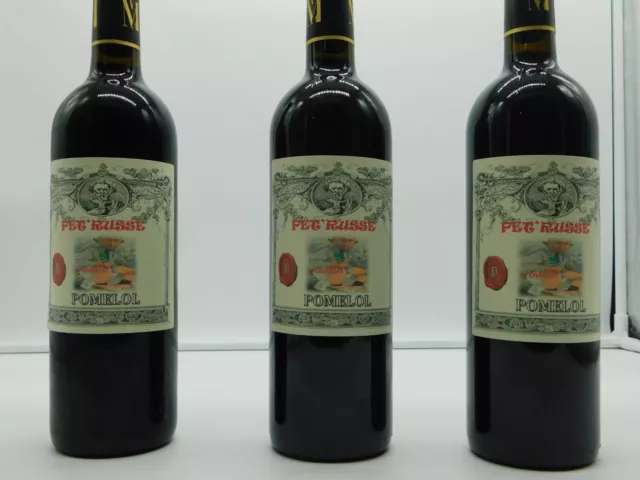 3 Cuvée Pét'Russe Bouteilles Loufoques Bordeaux 2019