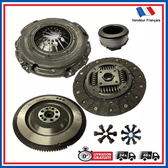 Kit Embrayage Volant Moteur Rigide pour BMW SERIE 1 E81 E87 116 118 120D