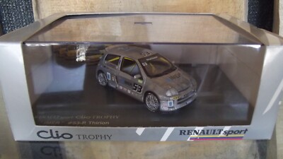Voiture Miniature Renault Clio 2 Trophy #81 Letellier 1/18 Universal Hobbies - Occasion