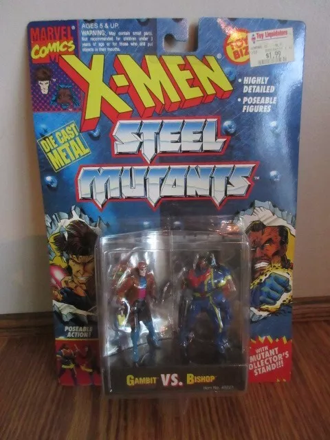 Marvel Comics X-Men Steel Mutants Gambit VS Bishop
