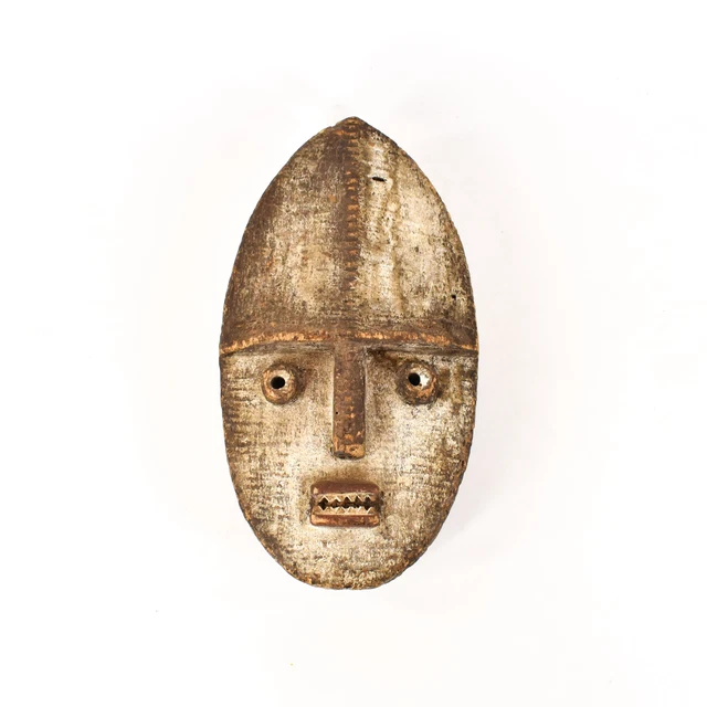 Grebo Mask Tubular Eyes Liberia African Art