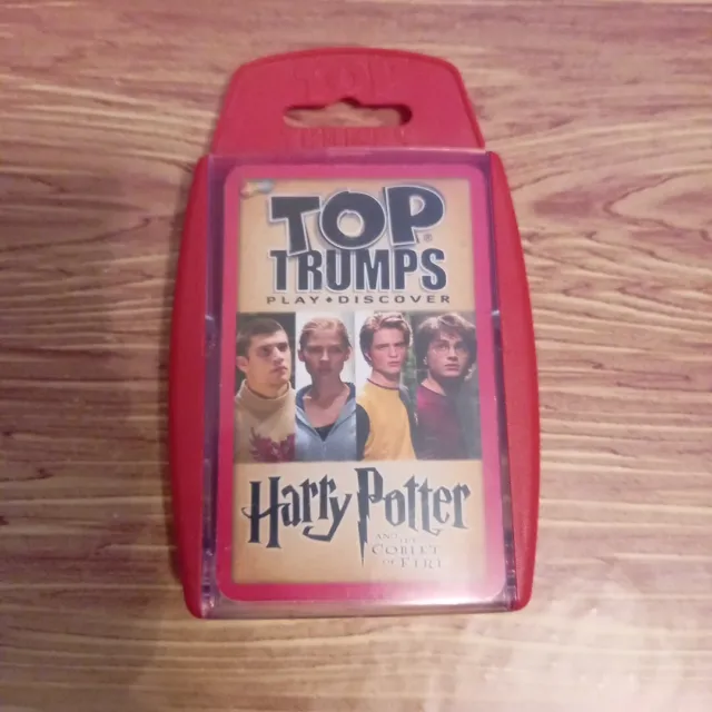 Top Trumps Card Game: HARRY POTTER and The Goblet Of Fire - All 30 Cards Inc