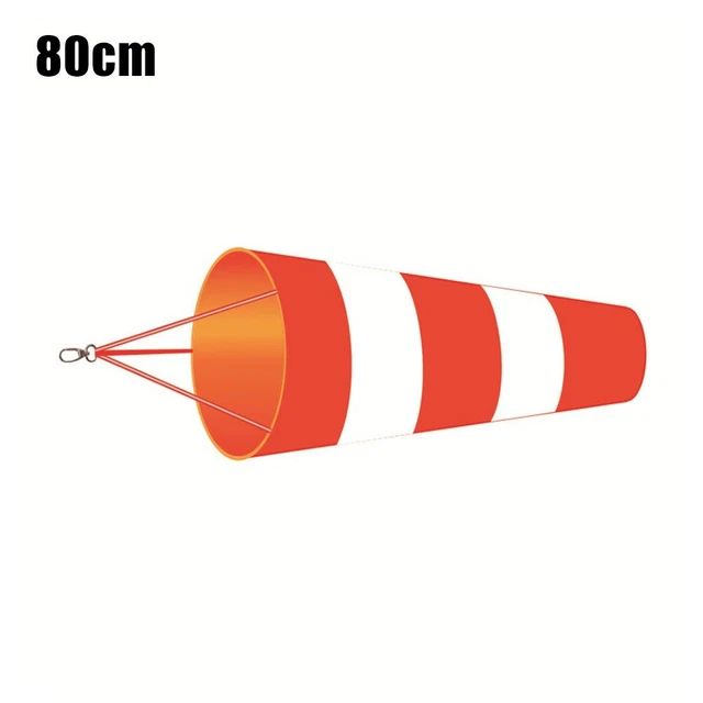 Manche à Air En Nylon Résistant Aux Intempéries - Avec Bande Réfléchissante, Longueurs 0.8m/1m/1.5m Au Choix