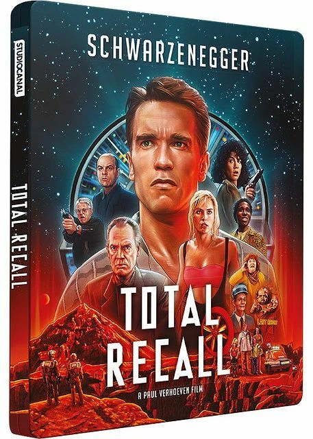 "Total Recall" Blu-Ray 4K Boîtier Steelbook Brand New / Neuf