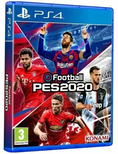 Efootball Pes 2020 Ps4 Italiano Play Station 4 Gioco Pro Evolution Soccer 2020