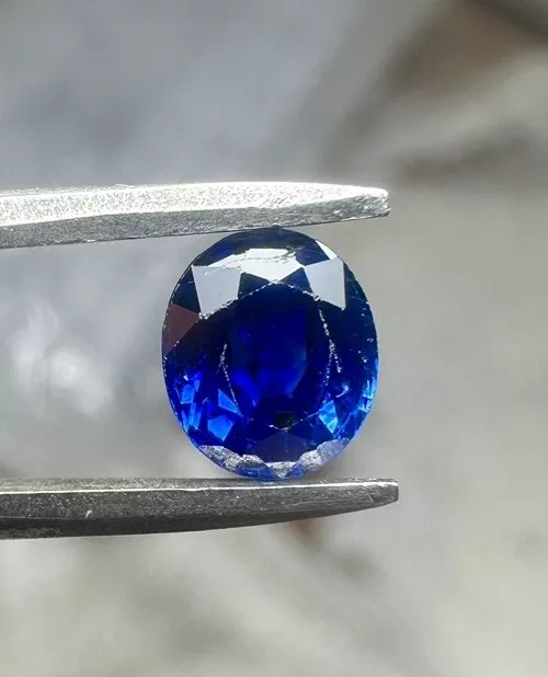 Top Quality Natural Blue Burma Sapphire .92ct Oval Gem 5.8 X 5mm BEAUTIFUL COLOR