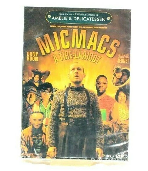 Micmacs (A Tire-Larigot) [Widescreen Dvd] French Cinema ⭐Brand New & Sealed⭐
