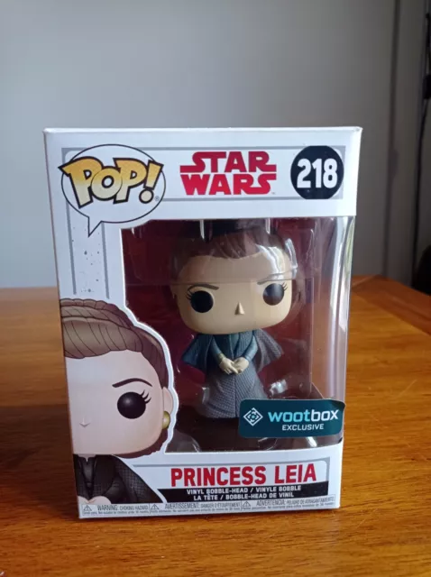 Funko Pop Star Wars - Princess Leia (The Last Jedi) (218) - Wootbox Exclusive 2