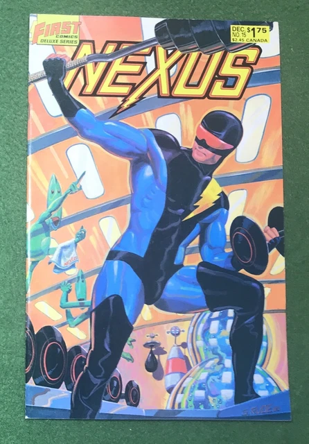 Nexus #15 First Comics Bronze Age Steve Rude Mike Baron sci fi superhero vf/nm