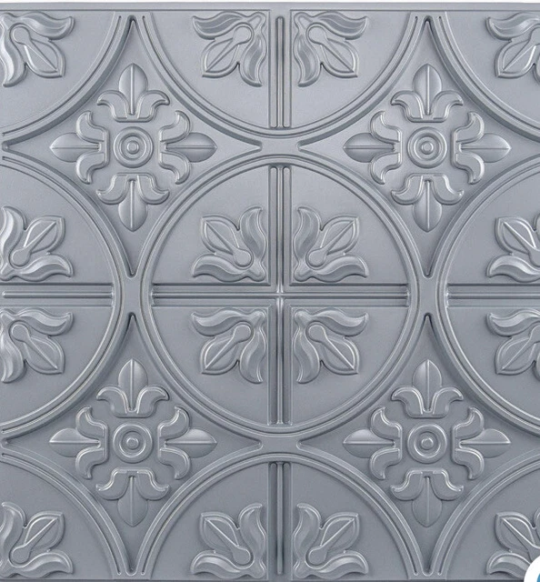 Art3d Drop Ceiling Tiles 24x24”Glue-up 192 sq.ft t contains 48 tiles