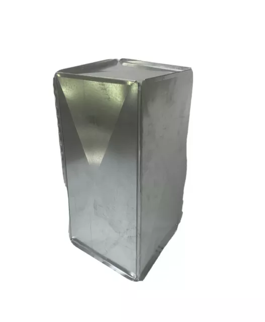 SUPPLY AIR DUCT PLENUM 18 X 18 X 24 LONG 1” Flange GALVANIZED STEEL 26 GAUGE