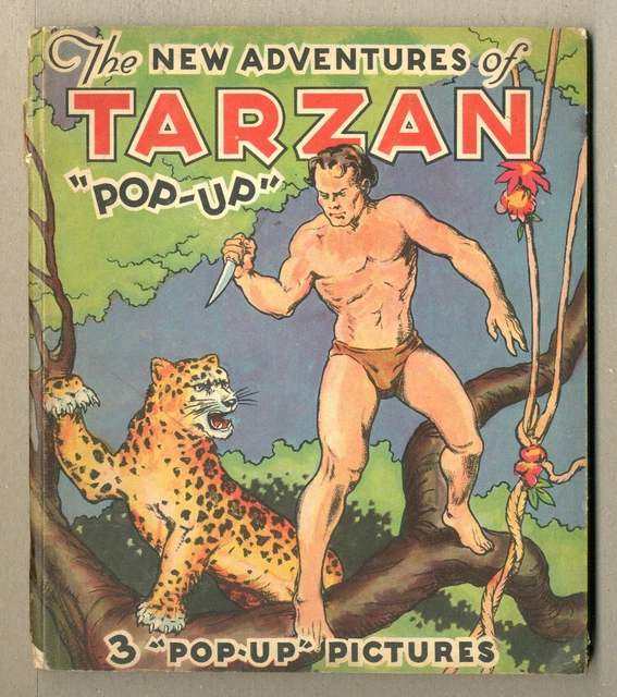 Pop-Up New Adventures of Tarzan #209 GD/VG 3.0 1935
