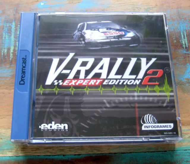 V-Rally 2 Expert Edition (Sega Dreamcast) PAL - sehr guter Zustand (wie neu)