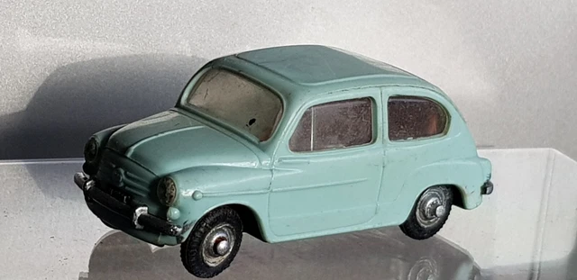 Fiat 600 D Norev PL 1/43 - Miniature Plastique, Occasion, Chine