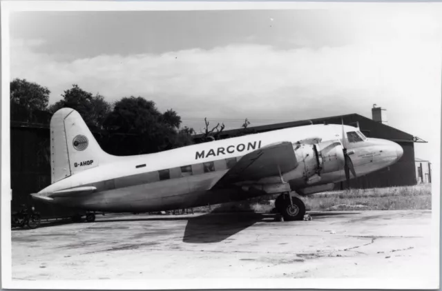 Marconi Vickers Viking G-Ahop Vintage Photo