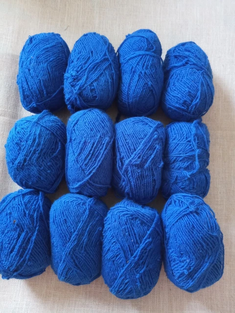 Lot de 12 Pelotes 50g Coton "Phildar" - Neuves