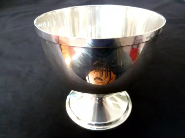 Vintage/Antique Gorham #G79 Stamped Sterling Silver Cup, Monogrammed 97.8 grams
