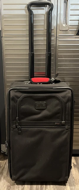 TUMI Adjustable Upright Rolling Suitcase Black 2