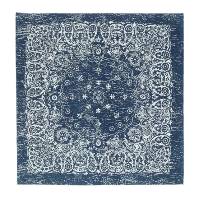 New CTM Extra Large 27 Inch Rustic Paisley Print Bandana