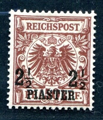 Deutsche Kolonien Türkei 1889 10 ** Postfrisch Toppwert 350€(S1812