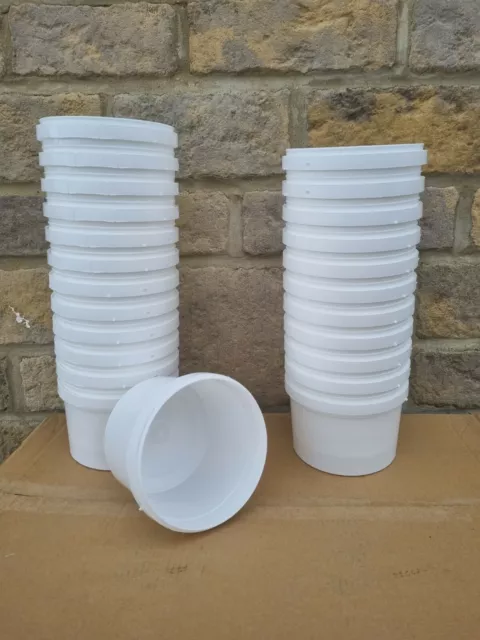 Bañeras de plástico macetas plantación artesanías lego papelería 10 x 13,5cm caja de 135