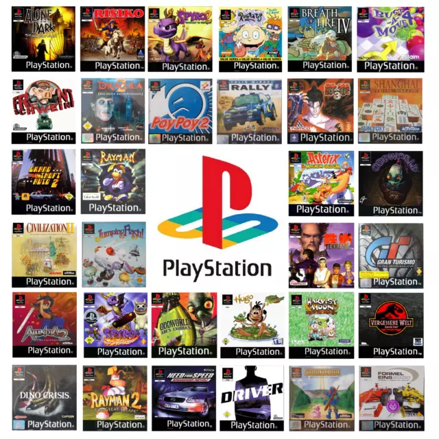 PS1 - PLAYSTATION ▻ migliori giochi a scelta Crash, Spyro, FIFA