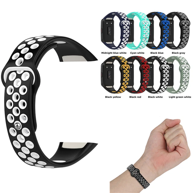 Cinturino Di Ricambio In Silicone Per Honor Band 5 / Honor Band 4 | Morbido, Sportivo, Regolabile, Multicolore, Uomo E Donna
