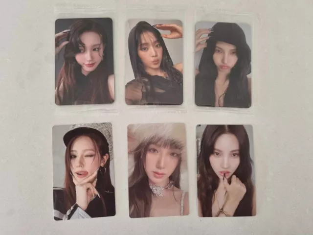 GIDLE '2' Photocards with KTown4U Preorder