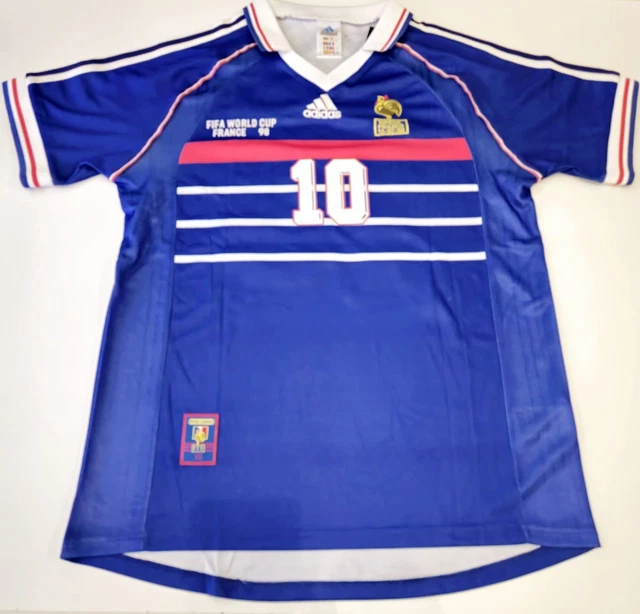 Victor Cruz Jersey Zinedine Zidane Signed World Cup Final 1998 - Main Image