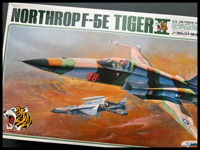 Maquette Hasegawa Northrop F-5E Tiger II 1:32 – Neuve Sous Cellophane – Japon