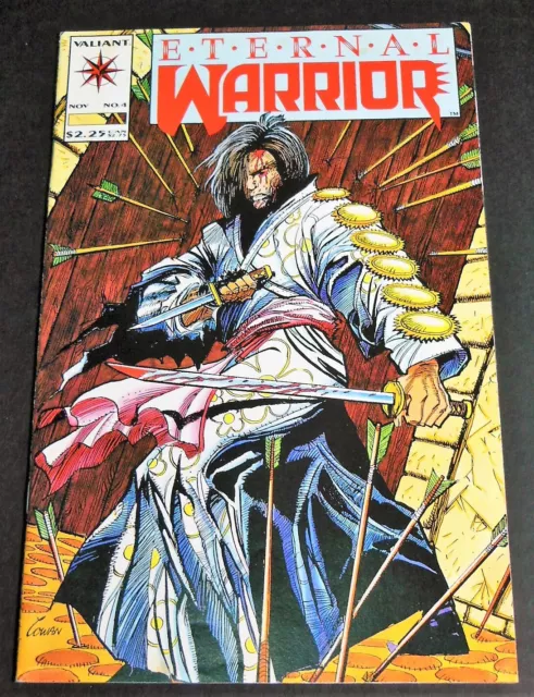 💥 Eternal Warrior # 4 1992 1st Appearance of Bloodshot Valiant Comics Indie 💥