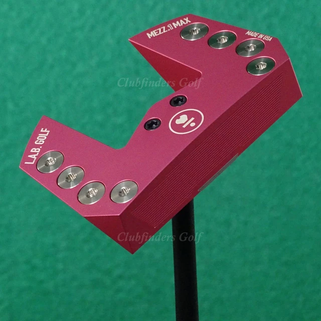 Putter LAB Mezz.1 Max 34" Mancino: Rosso/bianco, Albero Accra, Usato Ottimo Stato!
