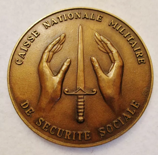 MEDAILLE CAISSE NATIONALE MILITAIRE DE SECURITE SOCIALE attribuée -FIA