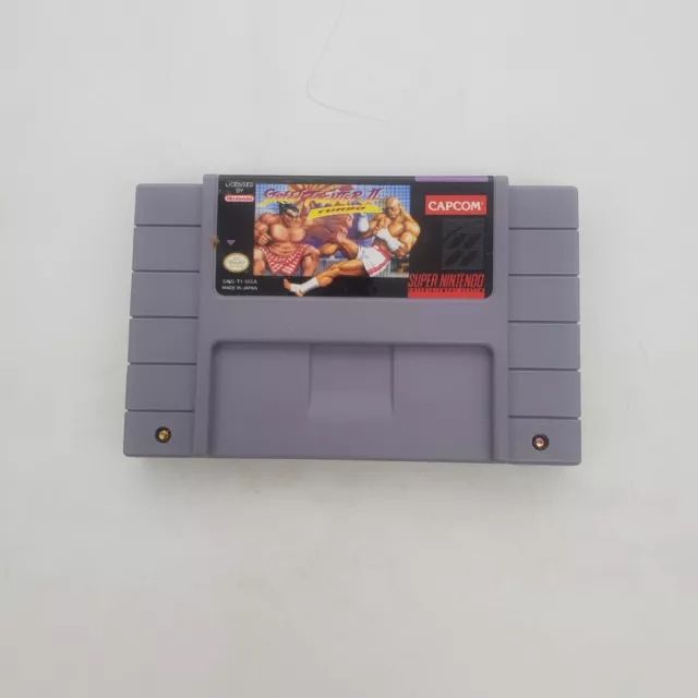 STREET FIGHTER II 2 Turbo (Super Nintendo SNES, 1992) Authentic Works ...